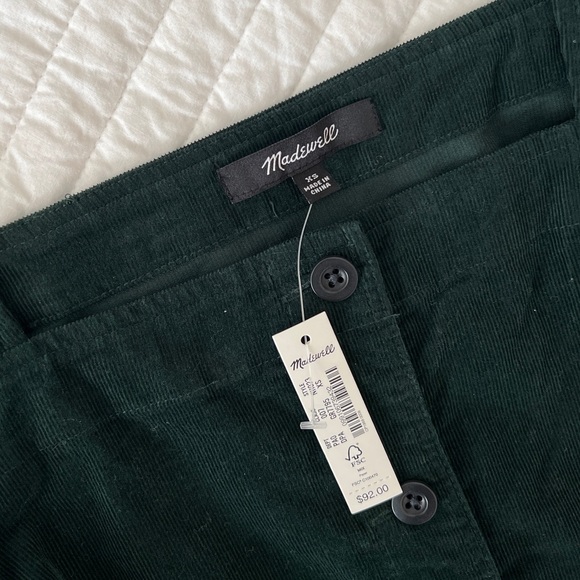 Madewell embroidered eyelet corduroy tie-sleeve top - Picture 7 of 7